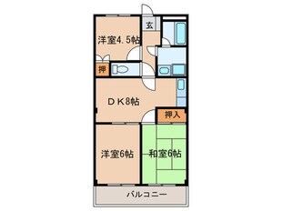 サンポ－ト住吉の物件間取画像